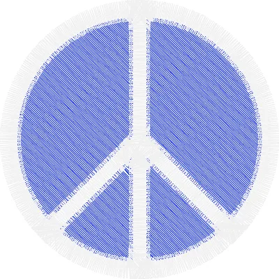 Thumbnail of the peace sign design